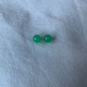 Jade Silver 925 Earrings